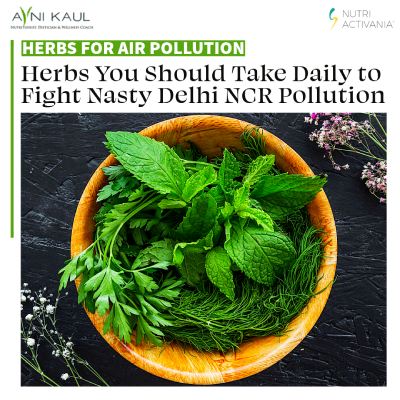 best herbs fight air pollution